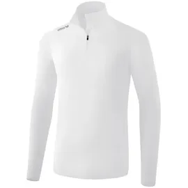 Erima Rollkragen langarm Sweatshirt weiß XL