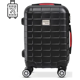 monzana Exopack Line 4-Rollen Cabin 53 cm / 40 l schwarz