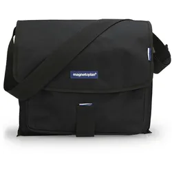 Magnetoplan Moderationstasche Messenger inklusive Inhalt - 38x35x15cm (BxHxT) - Schwarz - Polyester - 1300 Teile