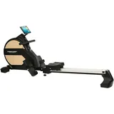 Christopeit Sport® Ruderzugmaschine »Vico«, (Kinomap-App kompatibel), Rudermaschine, 32 Widerstandsstufen, schwarz