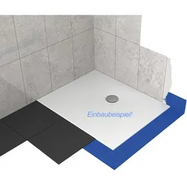 Schröder Wannentechnik Flat New Rechteckduschwanne 110x90x2 cm weiß
