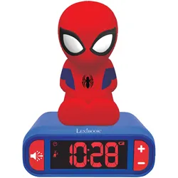 Lexibook SPIDERMAN Wecker Spider-Man, rot