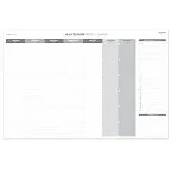 ALLboards Monatsplaner, Tageseinteilung 90,0 x 60,0 cm