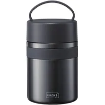 LURCH 240844 Thermo-Speisebehälter, Edelstahl, Grau metallic
