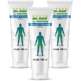 Dr. Hall Hanföl + Kräuter Balsam 3er Pack 300 ml