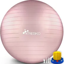 TRESKO Gymnastikball Rosa 65 cm