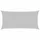 vidaXL Sonnensegel Hellgrau 3,5x2 m 100% Polyester Oxford