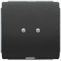 Siemens 5TG13350AC DELTA style Auslassplatte, anthrazit