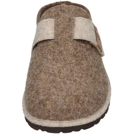 ROHDE Damen Pantoffel Filz Hausschuh Klettverschluss Wechselfußbett D.Meran 6812, Größe:38 EU