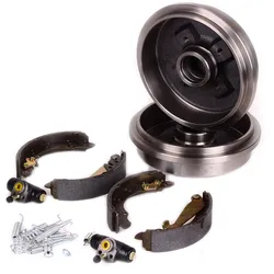 Bremstrommeln 268mm Bremsbacken Radbremszylinder Zubehör Passend Für Vw T4: