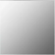 vidaXL Wandspiegel 40 x 40 cm Silber