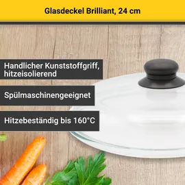 Krüger GL24M Glasdeckel 24cm
