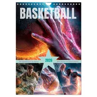 Calvendo Basketball - Die visuelle Kraft des Sports (Wandkalender