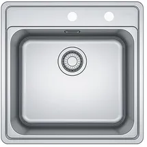 Franke Excenterventil 10 x 10 cm Edelstahl