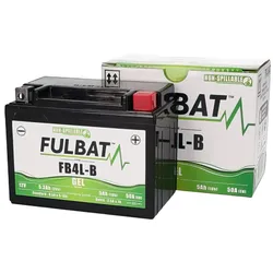 Batterie Fulbat FB4L-B 12V - 5Ah Gel wartungsfrei - einbaufertig
