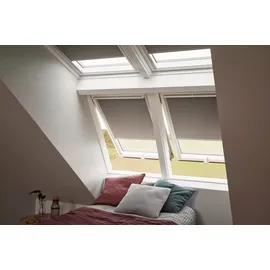 VELUX Dachfensterrollo DKL CK06 0705 uni grau/aluminium