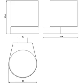 EMCO Flow Sensor-Seifenspender Chrom