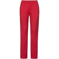 Head Tennishose Pant Club (UV-Schutz) lang rot Damen