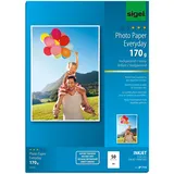 Sigel Fotopapier IP714 DIN A4 hochglänzend 170 g/qm 50 Blatt