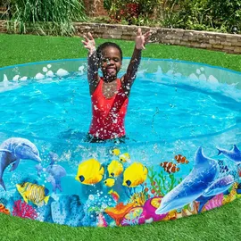 BESTWAY Fill 'N Fun Odyssey Planschbecken 244 x 46 cm