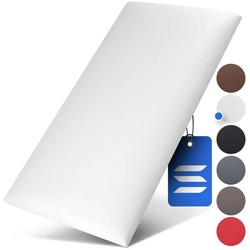 softwalls Kopfteil Wandkissen Kunstleder – Kopfteil Bett Wandpaneel, Weiß – 60×30, (1 St), Schalldämmend