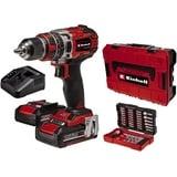 Einhell TP-CD 18/50 Li-i BL+ 39 (2x2,0Ah) Power X-Change (Li-Ion, 18 V, 50 Nm, Schlagzahl 28.800 min-1, inkl. 2x 2,0Ah , Ladegerät, Koffer, 39-tlg. Bit-Set)