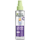 Garnier Feuchtigkeitsauffüllendes Pflege-Spray für alle Arten von Locken, Definition & Sprungkraft, Mit Hyaluron und Shea-Fettsäuren, Vegan, Ohne Silikone, Fructis Locken Methode, 1 x 150 ml