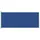 vidaXL Seitenmarkise 180 x 500 cm Blau Polyester