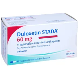 DULOXETIN STADA 60 mg magensaftresist.Hartkapseln 98 St