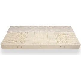 schwarzwaldmarie Natur, Latexmatratze, Bezug waschbar, Germany, Größe: 160 x 190 cm, Härtegrad: H3