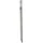 ASTEC Teleskopstangen Set Edelstahl 750-1500 transparent/weiß
