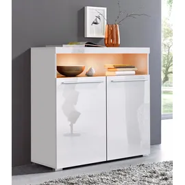 OTTO home Kommode India 91 x 92 x 38,5 cm Weiß