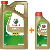 Castrol - Motoröl Edge Titanium 5w-30 Long Life Aktion 5 + 1 Liter