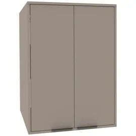 Fackelmann Waschmaschinen Aufsatzschrank 65 x 90 x 65,1 cm Grau
