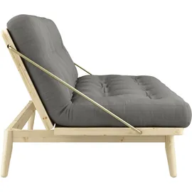 Karup Schlafsofa Folk Baumwolle 2-Sitzer Grau