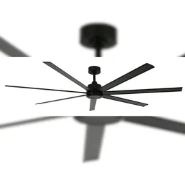 Beacon Lighting Atlanta II 183 cm Deckenventilator Schwarz