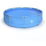 Avenli Frame Pool rund 366 x 76 cm blau inkl. Filterpumpe