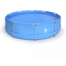 Avenli Frame Pool rund 366 x 76 cm blau inkl. Filterpumpe