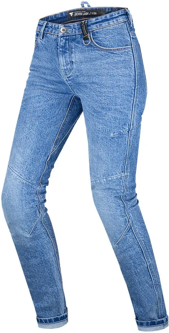 SHIMA Devon Damen Motorrad Jeans, blau, Größe 28