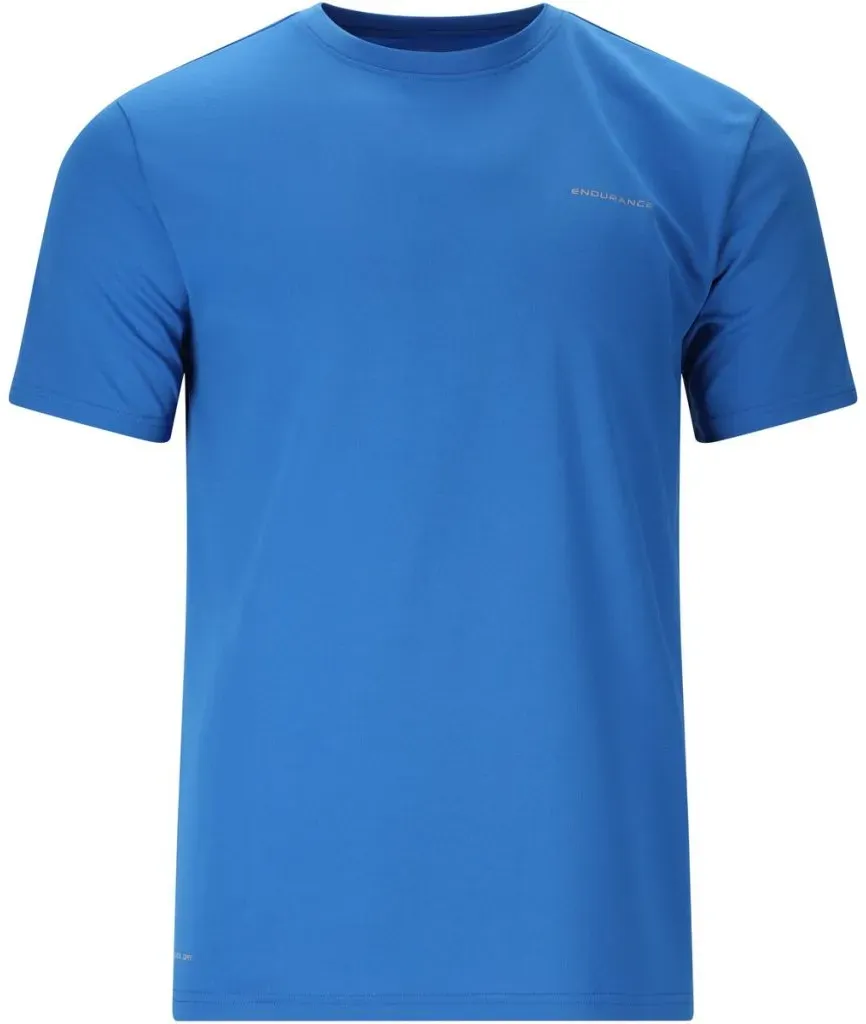 Endurance Herren Vernon V2 Performance S/S Tee blau