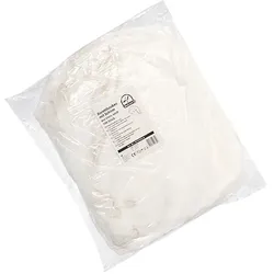100 Medi-Inn® Barett-Hauben, Vlies Ø 52 cm weiss mit Schirm