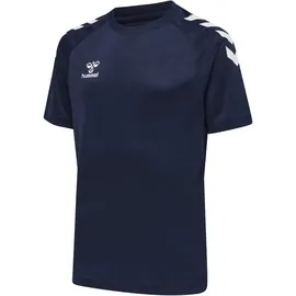 hummel Core Poly Tee S/S Kids, marine 116