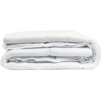 Carpe Sonno Ganzjahres-Bettdecke, Weiß, Uni, Füllung: Polyester, 155x220 cm,