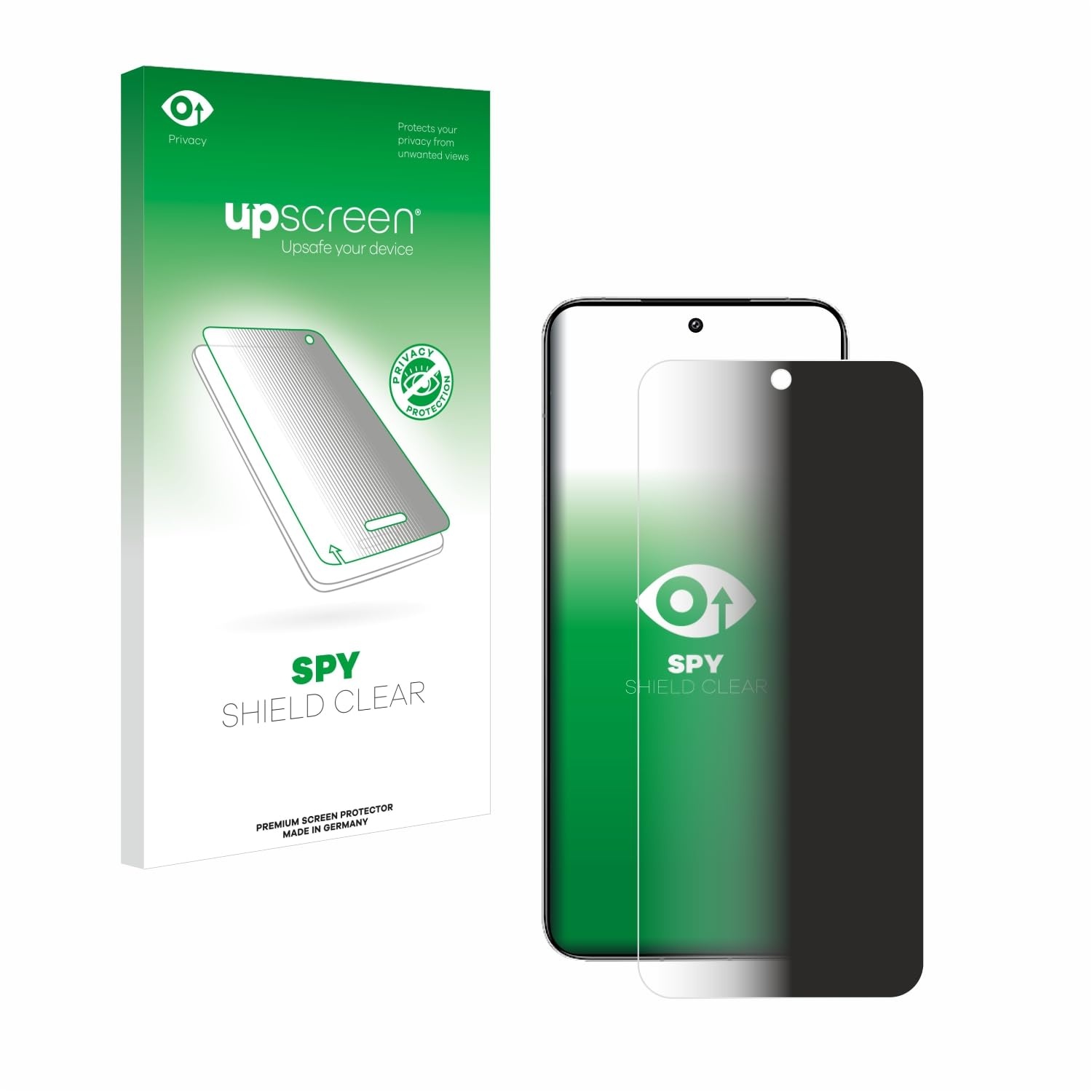 upscreen Anti-Spy Blickschutzfolie für Xiaomi 14 Privacy Screen Displayschutz-Folie [Sichtschutz, Blaulichtfilter]