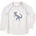 Badeshirt Dino in Creme 98/104
