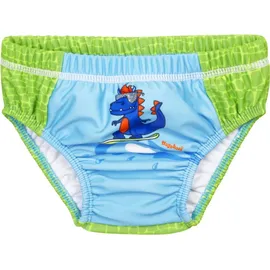 Playshoes UV-Schutz Windelhose Unisex Kinder Badehose Schwimmhose Badebekleidung, Dino, 74/80 - 74/80