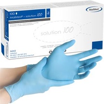 Maimed Solution 100 Nitril 100 Stück Blau Gr. XL