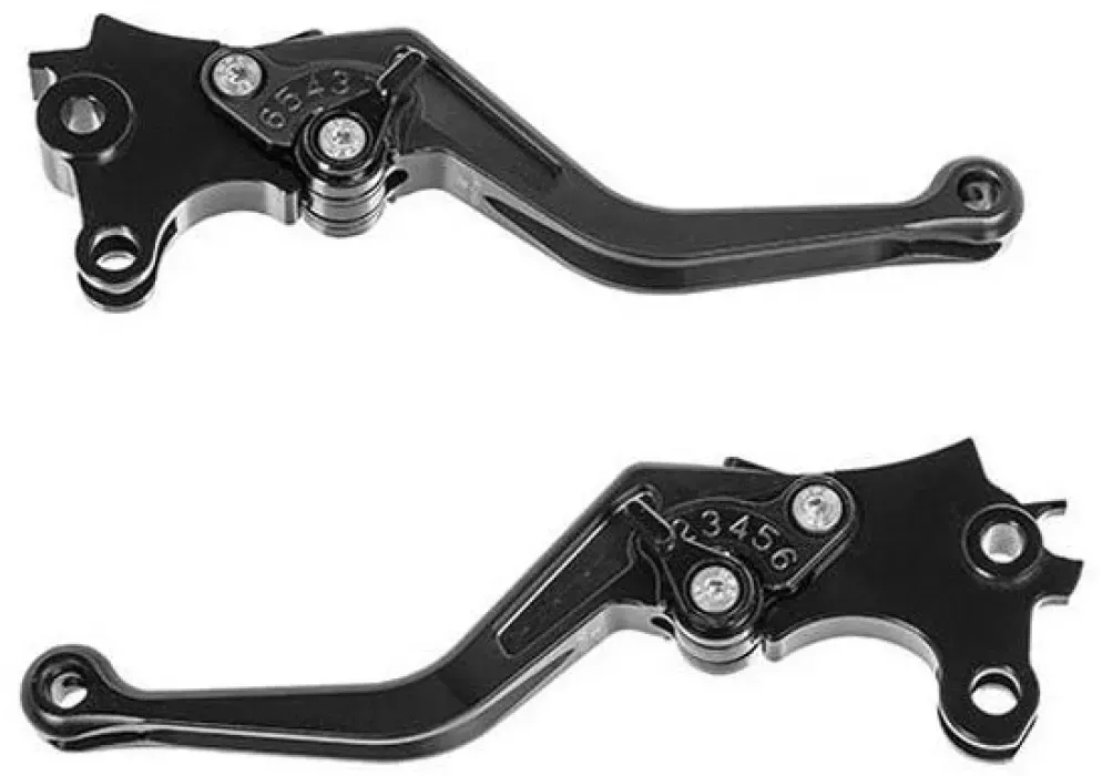 Touratech Adjustable Short Version For Ktm 1190 Adventure/1290 Super Adventure Hebelsatz - Black - One Size