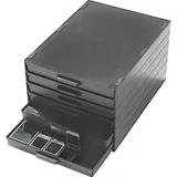 WeTec Schubladenschrank, ESD, Schubladen 6 Stück, 265 x 355 x 205 mm