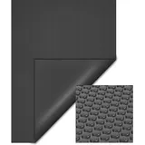 Wiltec Pool Solarfolie 5 x 8 m, schwarz, Poolheizung 120 μ starkem PE Film, Poolabdeckung Solarplane rechteckig